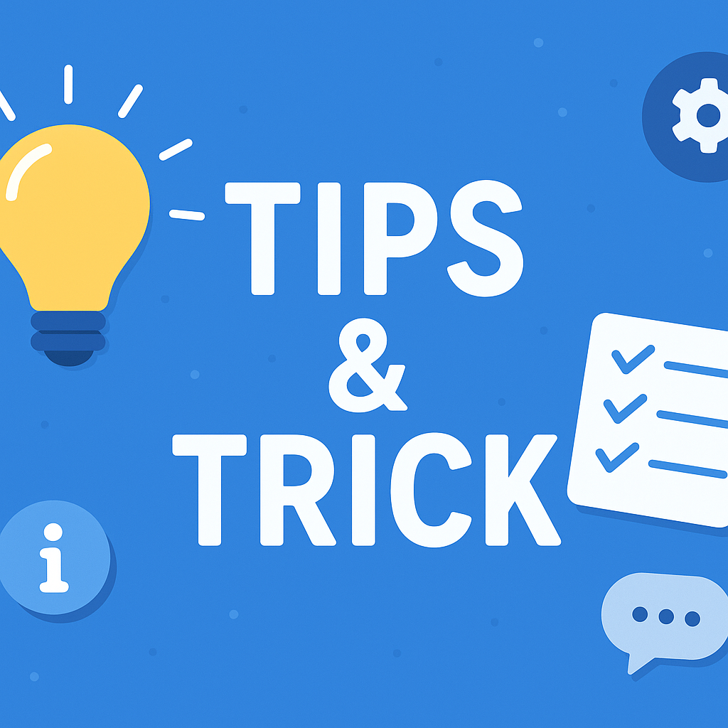 Tips dan Trick