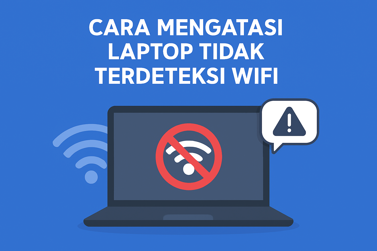 Solusi Laptop Tidak Terdeteksi WiFi