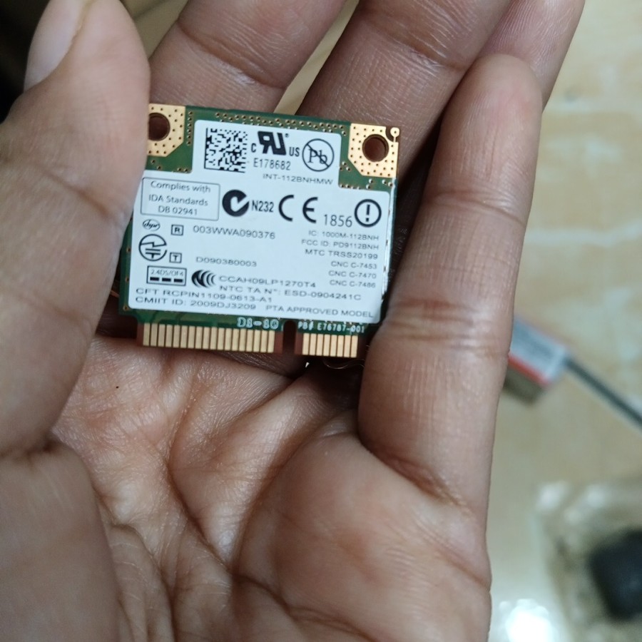 Wifi card laptop model 112bnhmw